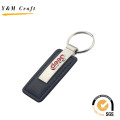 Werbegeschenke Custom Car Branding Logo Metall Leder Schlüsselanhänger (Y02550)